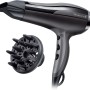 Remington Asciugacapelli 2400W - Leggero e Potente - Con Ioni per capelli meno crespi, 3 livelli di riscaldamento e 2 di ventola separati, Funzione di raffreddamento, Diffusore, Pro-Air Turbo D5220