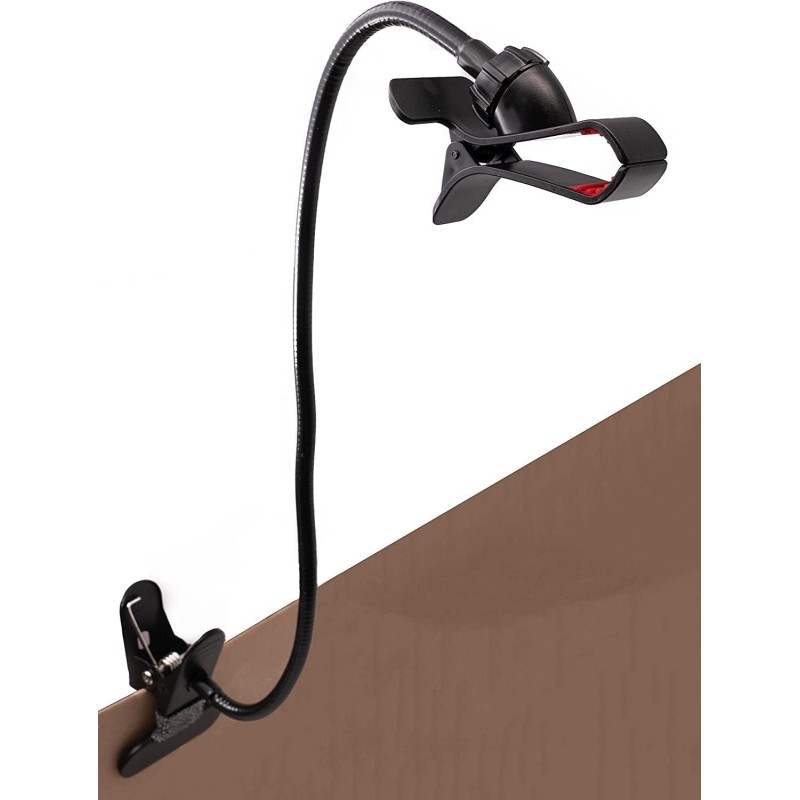 System-S Supporto Universale Flessibile da Tavolo e da Letto a Collo di Cigno per Smartphone Cellulare