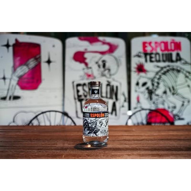 Espolòn - Tequila Blanco, 70 cl, 100% Agave Messicana con Aroma di Agave Dolce e Note di Pepe, Vaniglia e Spezie, 40% Vol - 0.7 lt
