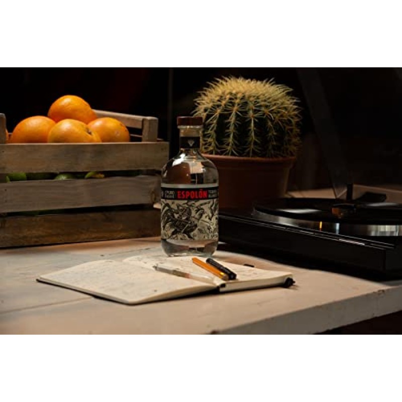 Espolòn - Tequila Blanco, 70 cl, 100% Agave Messicana con Aroma di Agave Dolce e Note di Pepe, Vaniglia e Spezie, 40% Vol - 0.7 lt