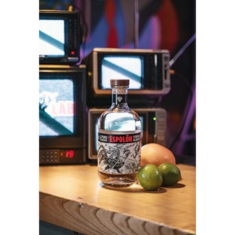 Espolòn - Tequila Blanco, 70 cl, 100% Agave Messicana con Aroma di Agave Dolce e Note di Pepe, Vaniglia e Spezie, 40% Vol - 0.7 lt