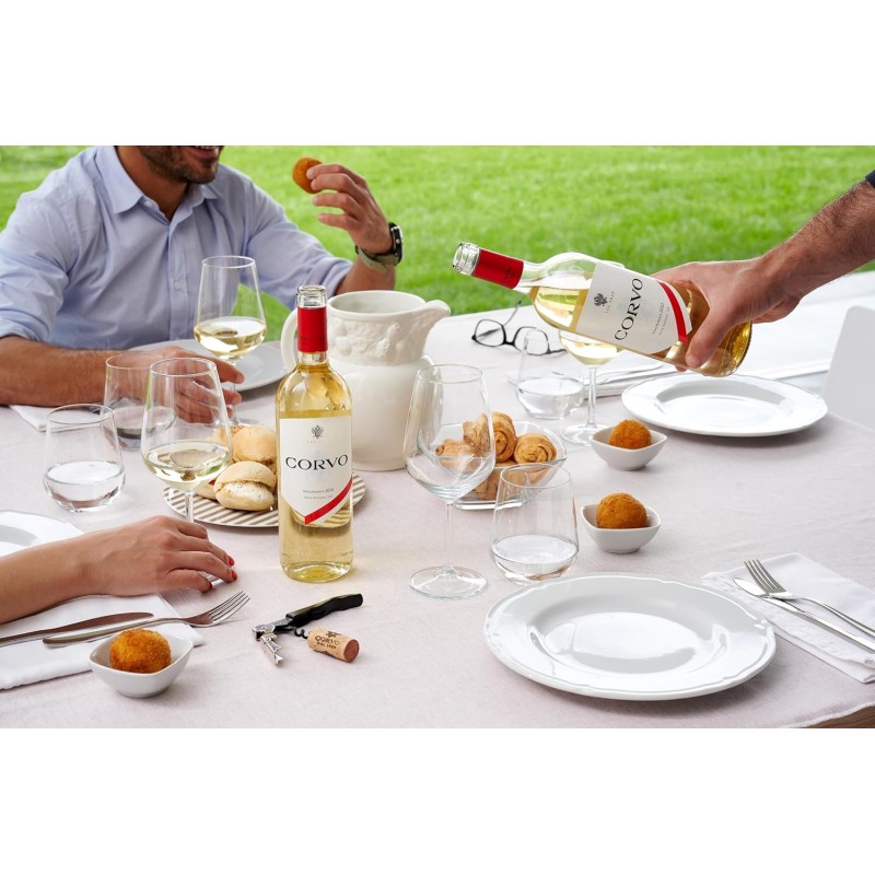 Vino Bianco Sicilia IGT, Corvo - 750 ml - 0.75 L Vino Bianco Sicilia IGT, Corvo - 750 ml - 0.75 L