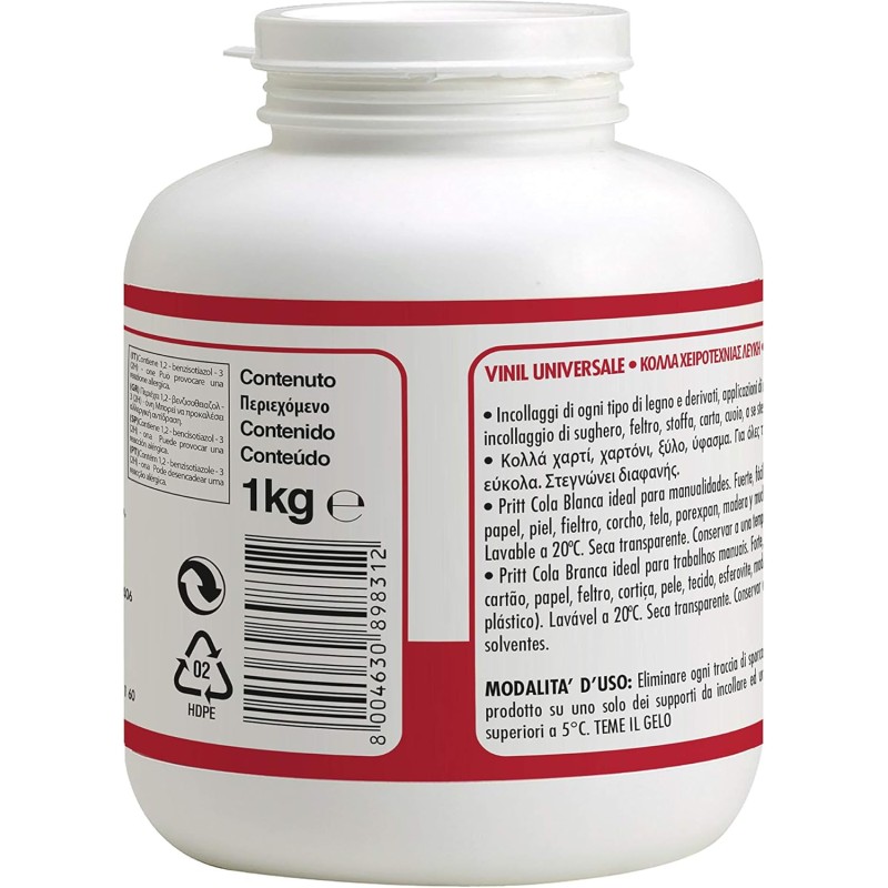 Pritt Colla bianca 1 kg nero / rosso / bianco - 1 kg