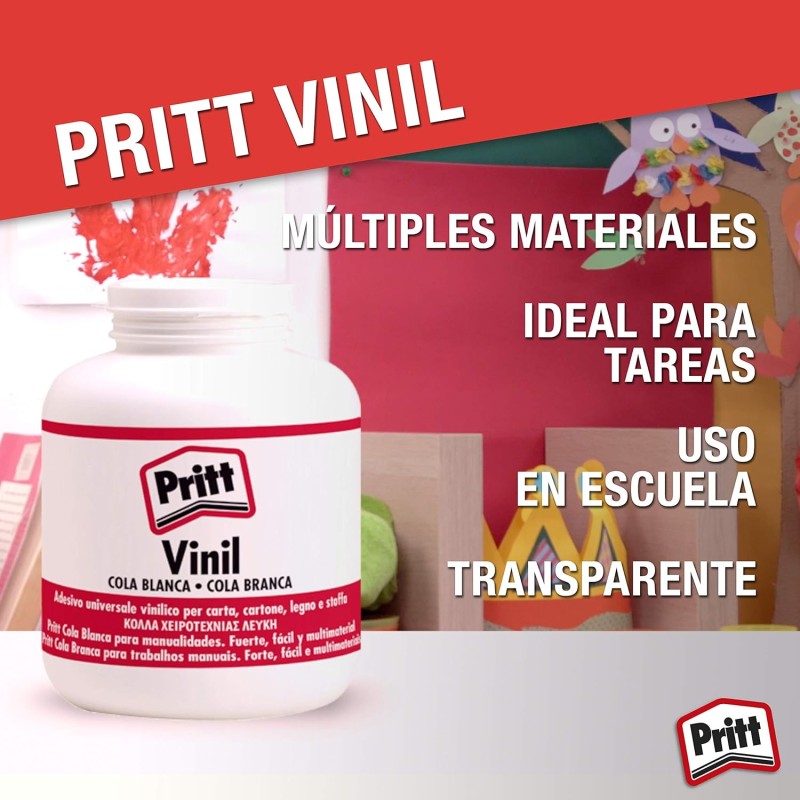 Pritt Colla bianca 1 kg nero / rosso / bianco - 1 kg