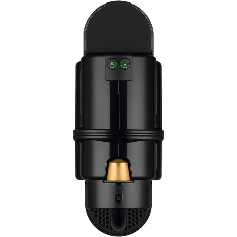 Nespresso Inissia EN80.B, Macchina da caffè di De'Longhi, Sistema Capsule Nespresso, Serbatoio acqua 0.7L, Nero