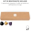 Nespresso Inissia EN80.B, Macchina da caffè di De'Longhi, Sistema Capsule Nespresso, Serbatoio acqua 0.7L, Nero