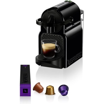 Nespresso Inissia EN80.B, Macchina da caffè di De'Longhi, Sistema Capsule Nespresso, Serbatoio acqua 0.7L, Nero Nespresso Inissia EN80.B, Macchina da caffè di De'Longhi, Sistema Capsule Nespresso, Serbatoio acqua 0.7L, Nero