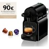 Nespresso Inissia EN80.B, Macchina da caffè di De'Longhi, Sistema Capsule Nespresso, Serbatoio acqua 0.7L, Nero