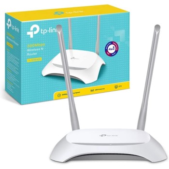 TP-Link TL-WR840N Router Ethernet Wi-Fi N300 Wireless, 5 Porte 10/100M, Parental Control, Supporto IPTV, IPv6, Rete Ospiti, WPS, Router, Ripetitori, Access Point e Modalità WISP, non supporta xDSL TP-Link TL-WR840N Router Ethernet Wi-Fi N300 Wireless, 5 Porte 10/100M, Parental Control, Supporto IPTV, IPv6, Rete Ospiti, WPS, Router, Ripetitori, Access Point e Modalità WISP, non supporta xDSL