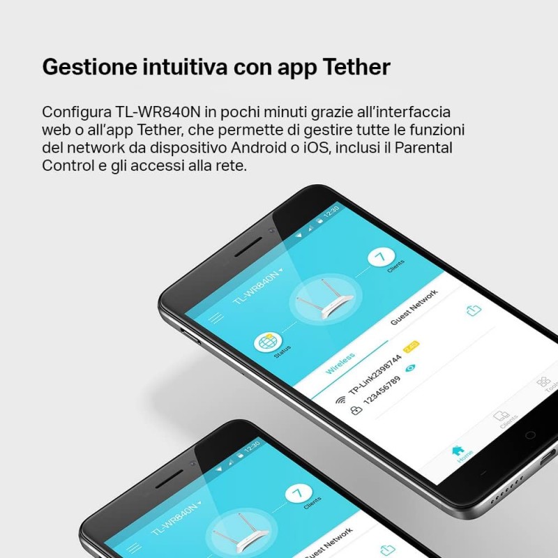 TP-Link TL-WR840N Router Ethernet Wi-Fi N300 Wireless, 5 Porte 10/100M, Parental Control, Supporto IPTV, IPv6, Rete Ospiti, WPS, Router, Ripetitori, Access Point e Modalità WISP, non supporta xDSL TP-Link TL-WR840N Router Ethernet Wi-Fi N300 Wireless, 5 Porte 10/100M, Parental Control, Supporto IPTV, IPv6, Rete Ospiti, WPS, Router, Ripetitori, Access Point e Modalità WISP, non supporta xDSL