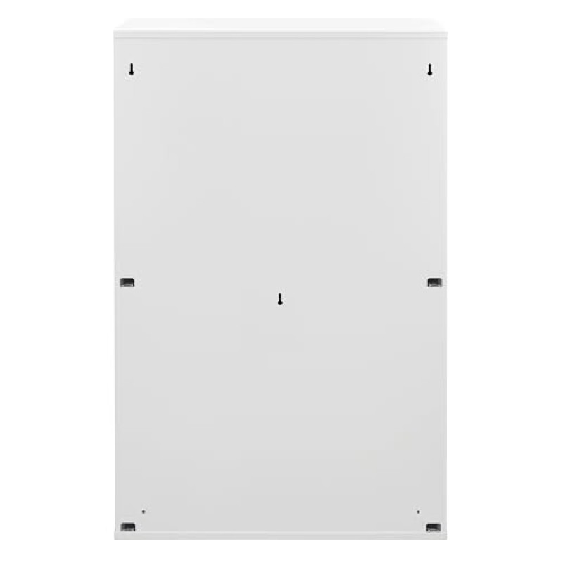 ARREGUI Basic CR601-B Pattumiera Differenziata 4 Scomparti | 4x17 L (68 L) | Contenitore in Acciaio da Interno | Mobile per Raccolta Differenziata | Cestino per Spazzatura da Cucina e Ufficio | Bianco - 4x17 L (68 L) Bianco