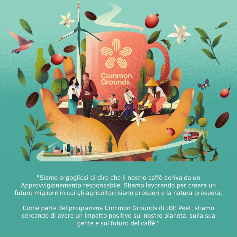 Hag - Capsule Caffè Decaffeinato Espresso Classico - 100 capsule in alluminio - Intensità 6 - Compatibili con Macchine Nespresso®* original - 10 pacchetti da 10 capsule (totale 100 capsule) Hag - Capsule Caffè Decaffeinato Espresso Classico - 100 capsule in alluminio - Intensità 6 - Compatibili con Macchine Nespresso®* original - 10 pacchetti da 10 capsule (totale 100 capsule)