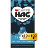 Hag - Capsule Caffè Decaffeinato Espresso Classico - 100 capsule in alluminio - Intensità 6 - Compatibili con Macchine Nespresso®* original - 10 pacchetti da 10 capsule (totale 100 capsule) Hag - Capsule Caffè Decaffeinato Espresso Classico - 100 capsule in alluminio - Intensità 6 - Compatibili con Macchine Nespresso®* original - 10 pacchetti da 10 capsule (totale 100 capsule)