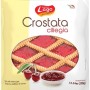 Gastone Lago Crostata alla Ciliegia 350 g, Flowpack, Torta Crostata con Confettura di Ciliegie, Pasta Frolla, Prodotto italiano, Senza Olio di Palma - 350 g (Confezione da 1)