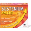 Sustenium Plus - lntegratore energizzante a base di uno specifico complesso di aminoacidi, vitamine e minerali. Per la tua energia fisica e mentale. Confezione da 22 bustine - 22 Porzioni (Confezione da 1)