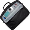 Amazon Basics Borsa a tracolla per laptop compatto, custodia per il trasporto con tasche per riporre accessori, 44 cm, 1 unità, confezione da 1, Nero - 44 cm