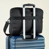 Amazon Basics Borsa a tracolla per laptop compatto, custodia per il trasporto con tasche per riporre accessori, 44 cm, 1 unità, confezione da 1, Nero - 44 cm