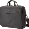 Amazon Basics Borsa a tracolla per laptop compatto, custodia per il trasporto con tasche per riporre accessori, 44 cm, 1 unità, confezione da 1, Nero - 44 cm