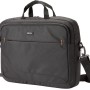 Amazon Basics Borsa a tracolla per laptop compatto, custodia per il trasporto con tasche per riporre accessori, 44 cm, 1 unità, confezione da 1, Nero - 44 cm