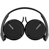 Sony Mdr-Zx110 Cuffie On-Ear, Nero, Cablato - Nero