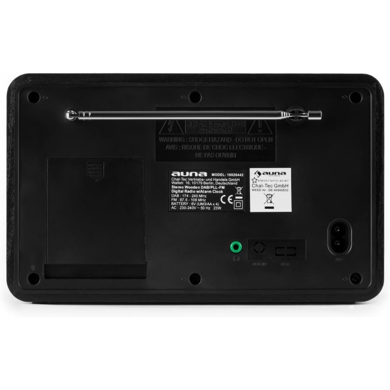 Auna Digidab Retro radio registratore Auna Digidab Retro radio registratore