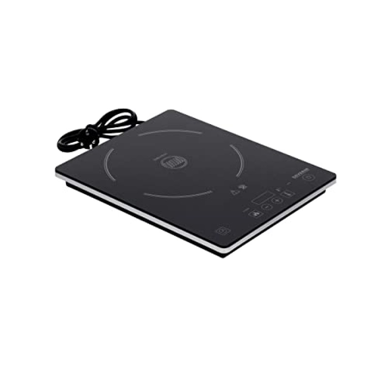 SEVERIN KP 1071, Piastra a induzione, Potenza 2000 W, Diametro 21 cm, 10 livelli di temperatura, Display di temperatura, Timer, Spegnimento automatico in caso di pericolo, risparmio energetico - Induzione singola