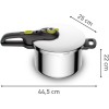 Tefal Secure 5 Neo Pressure Cooker, 6 Litre, alluminio Tefal Secure 5 Neo Pressure Cooker, 6 Litre, alluminio