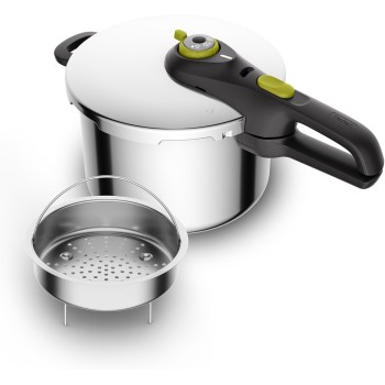 Tefal Secure 5 Neo Pressure Cooker, 6 Litre, alluminio