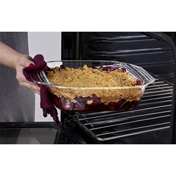 Pyrex Irresistible Teglia quadrata in vetro borosilicato, 29 x 22.5 x 7 cm, 2.3 L