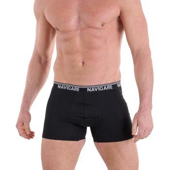 Navigare 6 Boxer Uomo Art 322 Cotone Elasticizzato TG 4 5 6 7 Colori Assortiti - L Nero