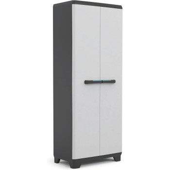 Keter 9724000 Linear Ripiani Regolabili, Grigio, 68x39x173 cm