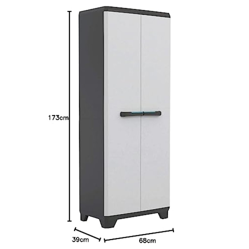 Keter Linear Portascope - 68X39X173H Grigio
