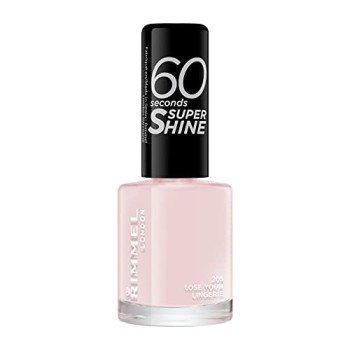 Rimmel London, 60 Seconds Super Shine, Smalto per unghie, Lose Your Lingerie 203, 8 ml Rimmel London, 60 Seconds Super Shine, Smalto per unghie, Lose Your Lingerie 203, 8 ml