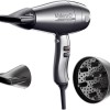 Valera, Swiss Silent Jet 8600, Asciugacapelli Professionale, Phon Silenzioso, con Potente Motore, 3 Livelli di Temperatura, Ionizzatore, Cavo Flessibile Anti-Attorcigliamento, 2400 W, Platino