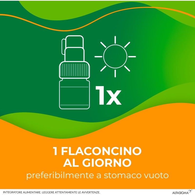 Enterolactis Bevibile, Integratore Alimentare di Fermenti Lattici Vivi L,Casei DG, 8 Miliardi di Cellule Vive, Senza Glutine e Lattosio, 12 Flanconcini da 10ml, Gusto Fragola - 12 flaconcini