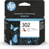 HP 302 Tricromia, F6U65AE, Cartuccia Originale da 165 Pagine, Compatibile con Stampanti DeskJet 1110, 2130, 3630, Envy 4520, OfficeJet 3830, 4650, 5220, e 5230