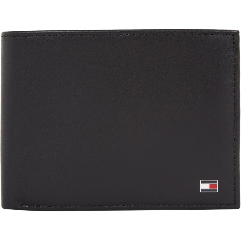 Tommy Hilfiger Uomo Portafoglio Eton con Scomparto Monete - Taglia Unica Nero (Black) Tommy Hilfiger Uomo Portafoglio Eton con Scomparto Monete - Taglia Unica Nero (Black)