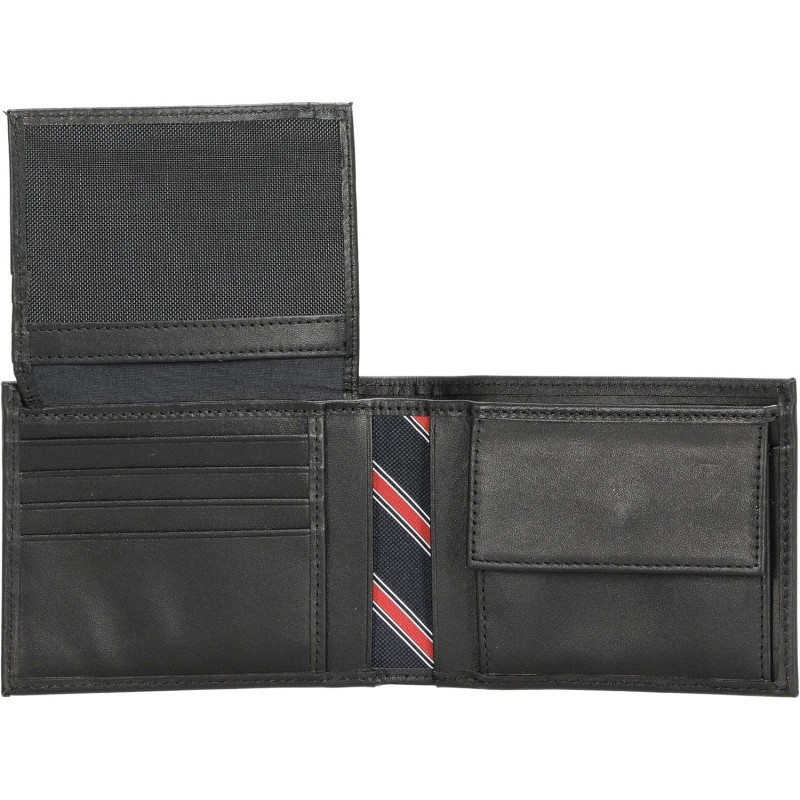 Tommy Hilfiger Eton CC Flap And Coin Pocket Am0am00652, Portafogli Uomo - Taglia Unica Nero (Black)