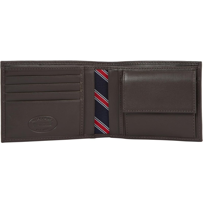 Tommy Hilfiger Uomo Portafoglio Eton con Scomparto Monete - Taglia Unica Marrone (Brown) Tommy Hilfiger Uomo Portafoglio Eton con Scomparto Monete - Taglia Unica Marrone (Brown)