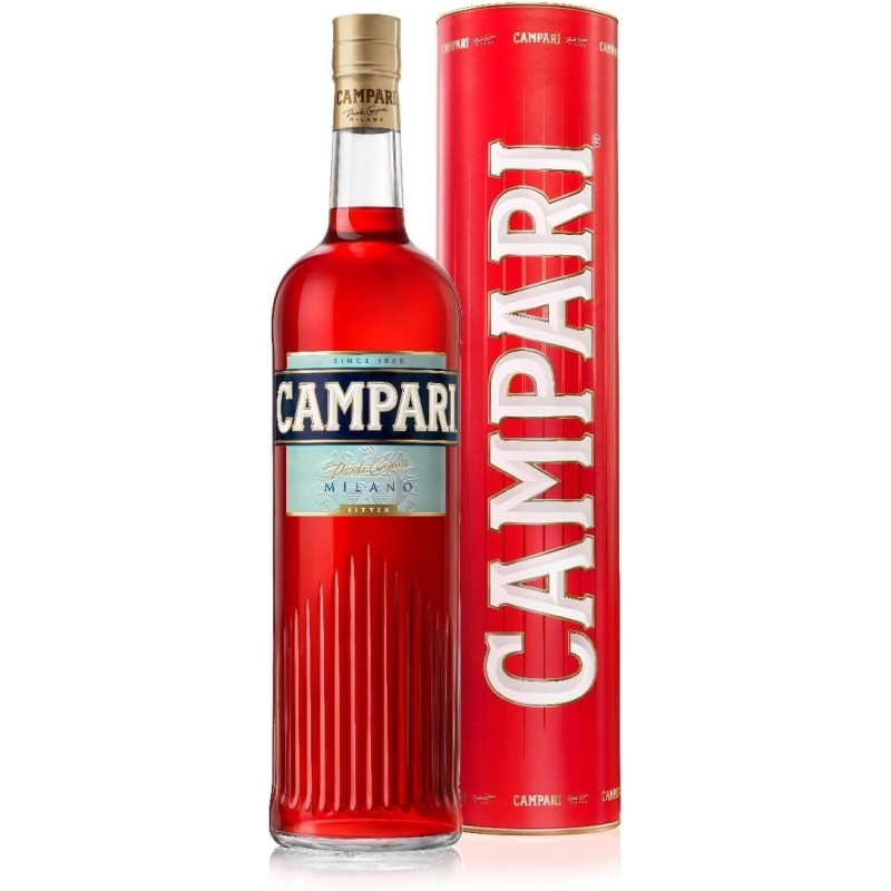 Campari - Bottiglia Magnum da 3L, Aperitivo Bitter Alcolico, 25% Vol - 3L Campari - Bottiglia Magnum da 3L, Aperitivo Bitter Alcolico, 25% Vol - 3L