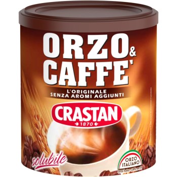 Crastan - Orzo & Caffè, Preparato Solubile, 120G - 120 gr