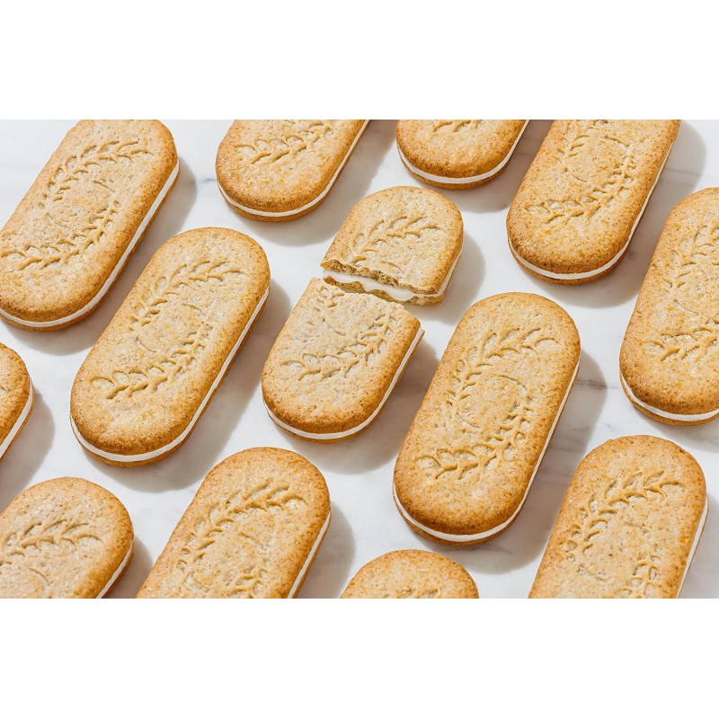 Oro Vitasnella, Cereal Yo Original, Biscotti con Ripieno Morbido di Yogurt Bianco, Fonte di Fibre e Magnesio, 253g (contiene 5 monoporzioni da 50,6g) - 50.6 g (Confezione da 5)