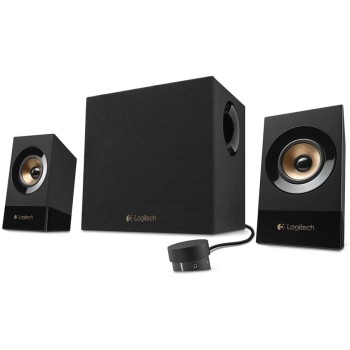 Logitech Z533 Sistema di Altoparlanti Multimediali 2.1 con Subwoofer, Suono e Bassi Potenti, Ingressi Audio 3,5 mm e RCA , Presa EU/IT, PC/PS4/Xbox/TV/Smartphone/Tablet/Lettore Musicale