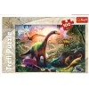 Trefl, Puzzle, Il Mondo dei Dinosauri, 100 Pezzi, per Bambini dai 5 Anni - Il Mondo Dei Dinosauri