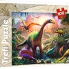Trefl, Puzzle, Il Mondo dei Dinosauri, 100 Pezzi, per Bambini dai 5 Anni - Il Mondo Dei Dinosauri