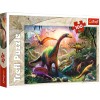 Trefl, Puzzle, Il Mondo dei Dinosauri, 100 Pezzi, per Bambini dai 5 Anni - Il Mondo Dei Dinosauri