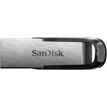 SanDisk Ultra Flair Unità Flash USB 3.0 da 64 GB, con Rivestimento in Metallo Resistente ed Elegante e Velocità di Lettura fino a 150 MB/s, Nero - 64 GB Nero
