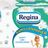 Regina Carta igienica a 3 strati, confezione da 16 rotoli, morbida e delicata con profumo di camomilla e carta certificata FSC