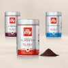 illy, Caffè Macinato per Espresso Tostato INTENSO, 100% Arabica con Note di Cacao e Frutta Secca, Retrogusto Pieno e Corposo, Confezione da 250g