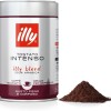illy, Caffè Macinato per Espresso Tostato INTENSO, 100% Arabica con Note di Cacao e Frutta Secca, Retrogusto Pieno e Corposo, Confezione da 250g